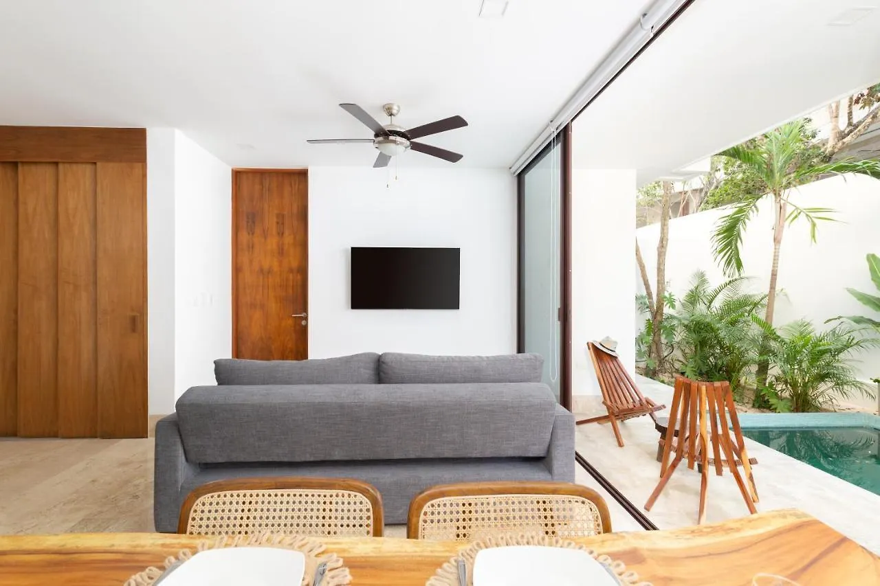 Stunning 2Br Apartment In Aldea Zama With Private Pool, Near The Beach & Amazing Amenities Tulum Mexico
